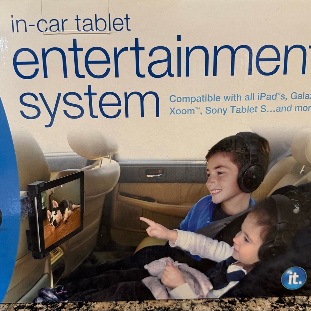 It. In-Car Tablet Entertainment System